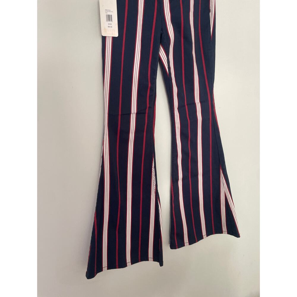 NWT Shyanne Stripe High Rise Flare Jeans Size 25 Western Rodeo - Picture 8 of 11